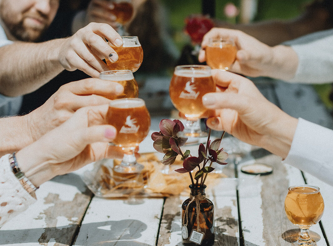 cheers on the farm