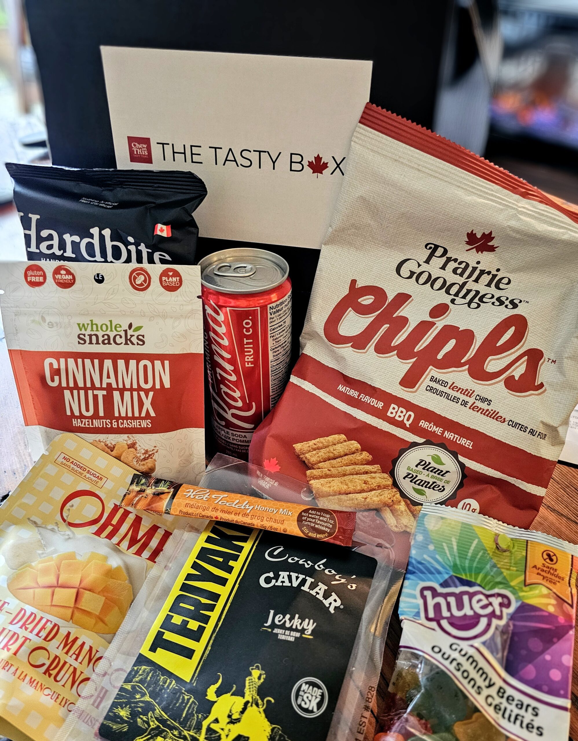 Canadian made culinary products with The Tasty Box